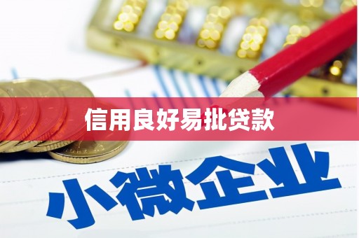 盘龙信用良好易批贷款