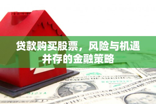 盘龙贷款购买股票，风险与机遇并存的金融策略