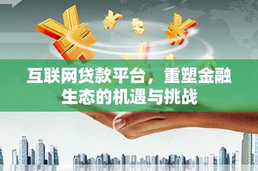 盘龙互联网贷款平台，重塑金融生态的机遇与挑战