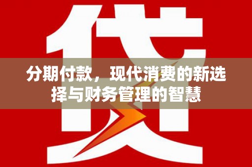 盘龙分期付款，现代消费的新选择与财务管理的智慧