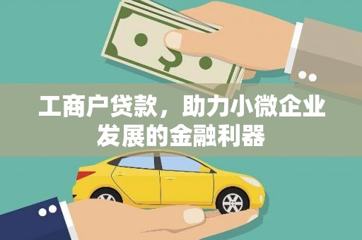 盘龙工商户贷款，助力小微企业发展的金融利器