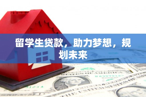盘龙留学生贷款，助力梦想，规划未来