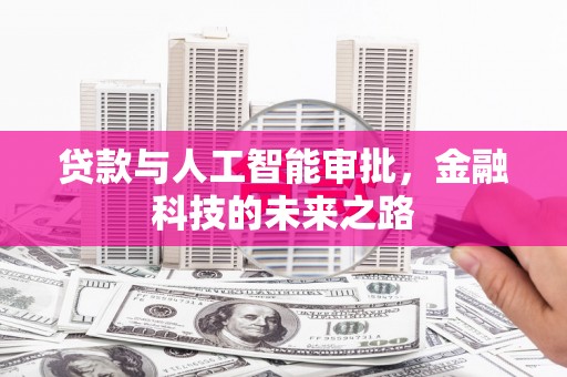 盘龙贷款与人工智能审批，金融科技的未来之路