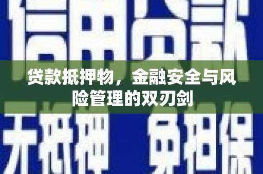 盘龙贷款抵押物，金融安全与风险管理的双刃剑