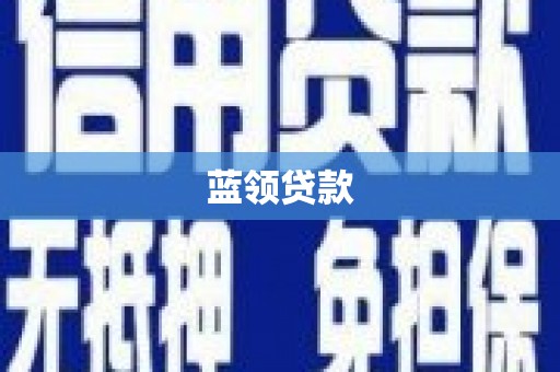 盘龙蓝领贷款